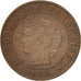 France, Cérès, Centime, 1892, Paris, EF(40-45), Bronze, KM:826.1, Gadoury:88