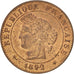 Monnaie, France, Cérès, Centime, 1892, Paris, SUP+, Bronze, KM:826.1