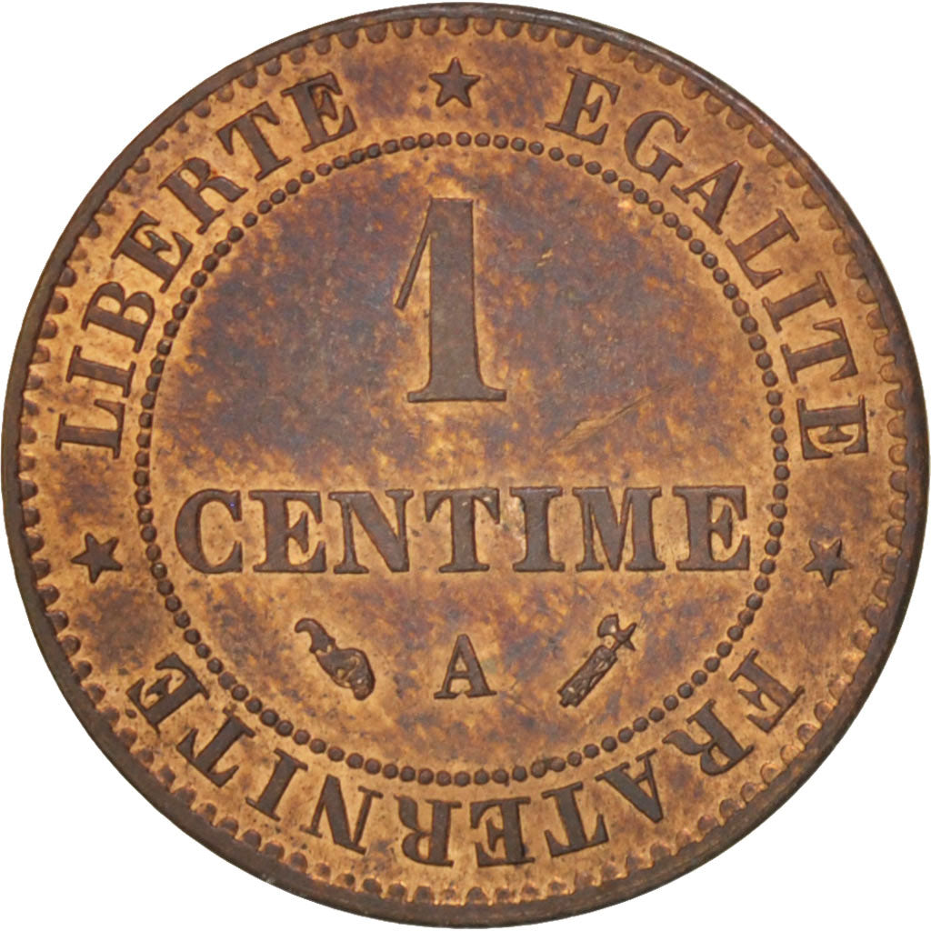 France, Cérès, Centime, 1895, Paris, SUP+, Bronze, KM:826.1, Gadoury:88
