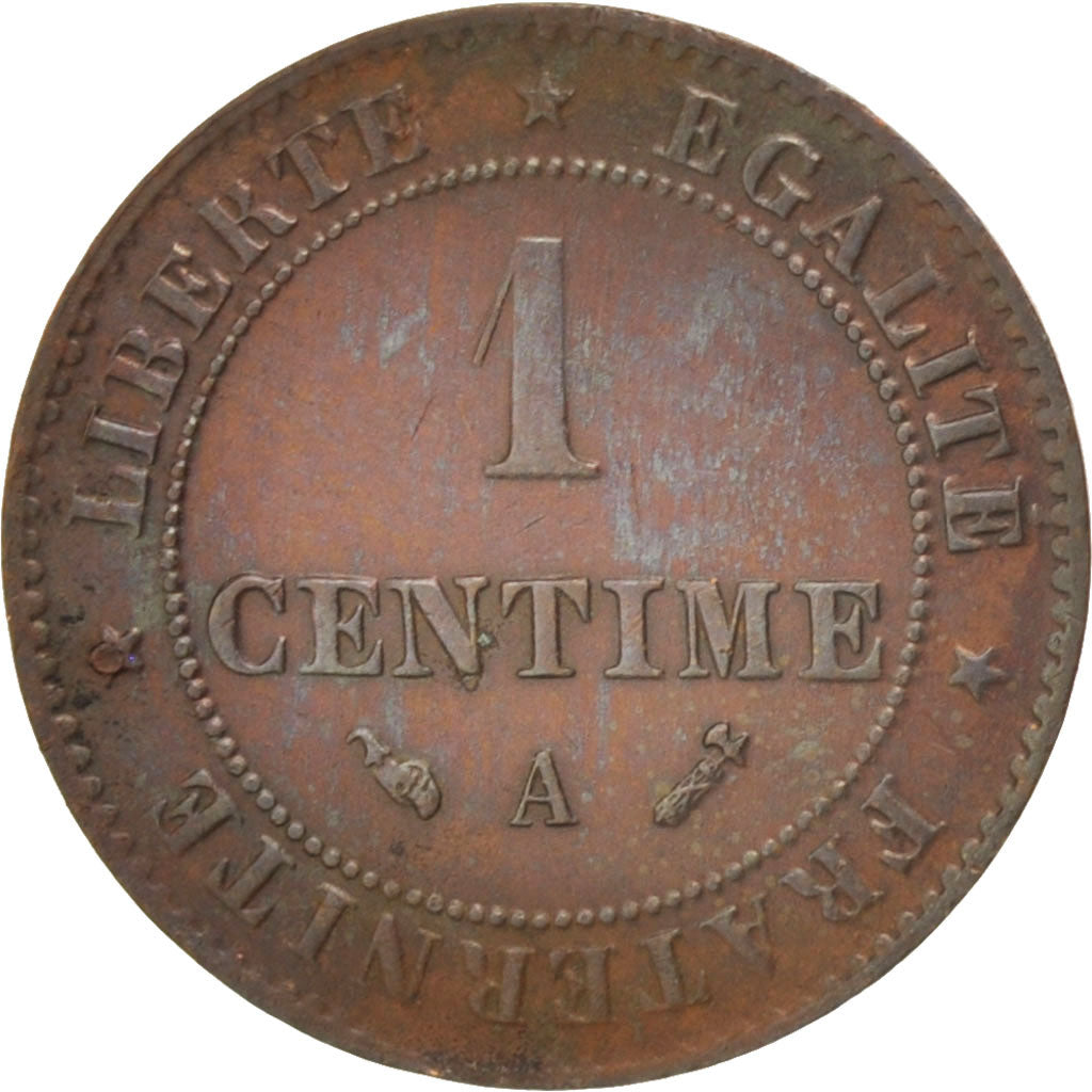 Francia, Cérès, Centime, 1896, Paris, EBC, Bronce, KM:826.1, Gadoury:88