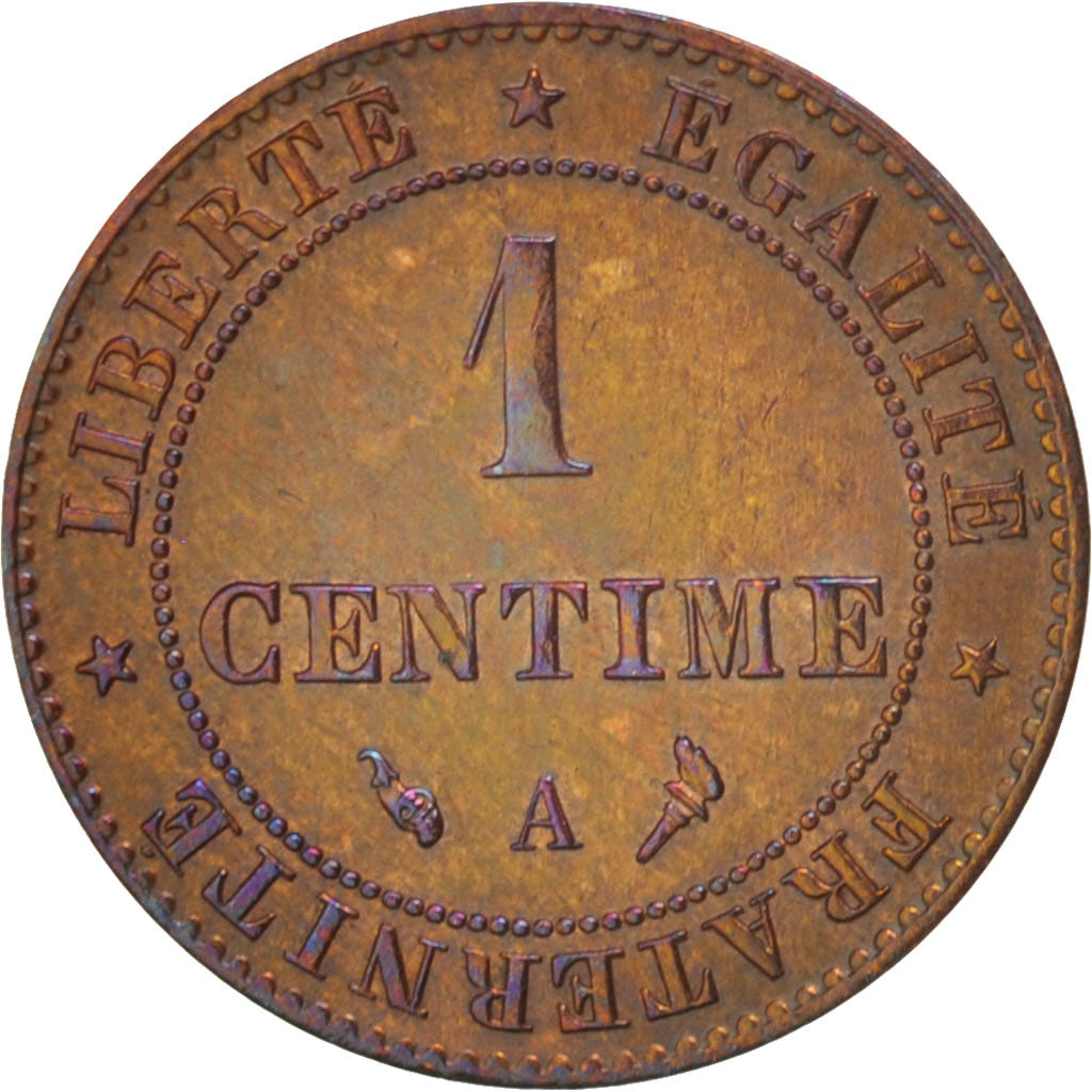 Frankreich, Cérès, Centime, 1897, Paris, SS+, Bronze, KM:826.1, Gadoury:88