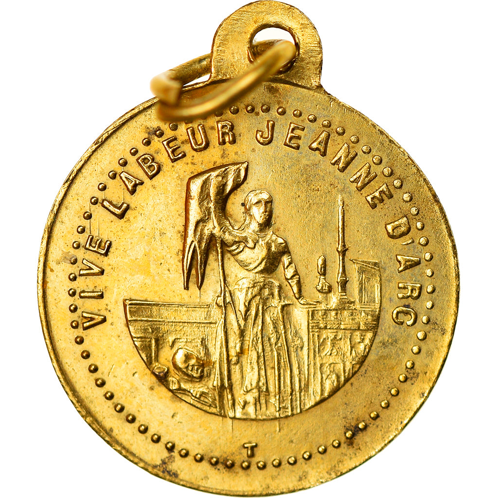France, Medal, La Maison de Jeanne d'Arc, History, AU(55-58), Brass