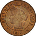 Moneta, Francja, Cérès, Centime, 1897, Paris, MS(63), Bronze, KM:826.1