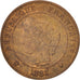 Coin, France, Cérès, 2 Centimes, 1883, Paris, EF(40-45), Bronze, KM:827.1