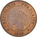 Coin, France, Cérès, 2 Centimes, 1890, Paris, AU(55-58), Bronze, KM:827.1