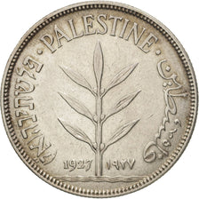 Monnaie, Palestine, 100 Mils, 1927, TTB+, Argent, KM:7