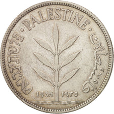 Coin, Palestine, 100 Mils, 1935, EF(40-45), Silver, KM:7