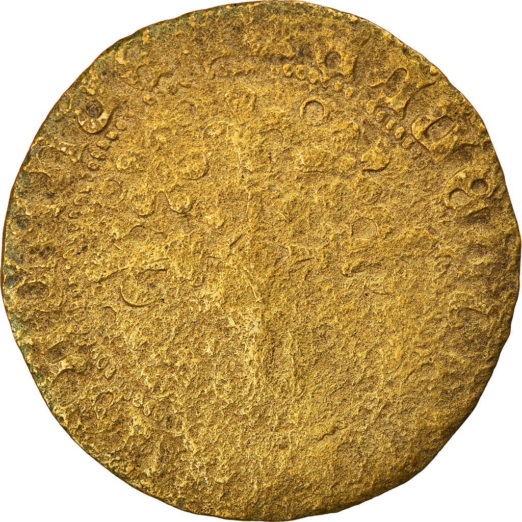 France, Token, Jeton de Compte à la nef, History, VG(8-10), Brass