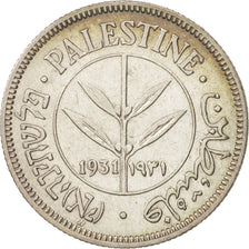 Palestina, 50 Mils, 1931, BB, Argento, KM:6
