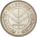 Palestine, 50 Mils, 1933, TTB, Argent, KM:6
