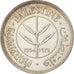 Palestine, 50 Mils, 1934, AU(50-53), Silver, KM:6