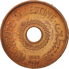 Palestine, 20 Mils, 1942, TTB, Bronze, KM:5a