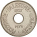 Palestine, 10 Mils, 1937, EF(40-45), Copper-nickel, KM:4