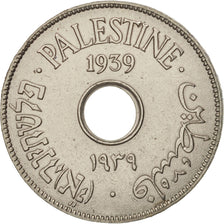 Palestine, 10 Mils, 1939, EF(40-45), Copper-nickel, KM:4