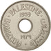 Palestine, 10 Mils, 1939, EF(40-45), Copper-nickel, KM:4