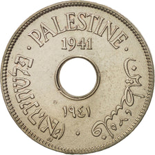 Palestine, 10 Mils, 1941, EF(40-45), Copper-nickel, KM:4