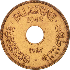 Palestine, 10 Mils, 1942, EF(40-45), Bronze, KM:4a