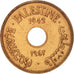 Palestine, 10 Mils, 1942, EF(40-45), Bronze, KM:4a