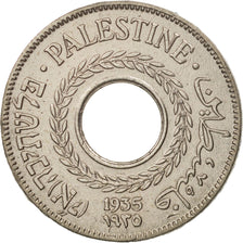 Palestine, 5 Mils, 1935, TTB, Copper-nickel, KM:3