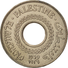 Palestine, 5 Mils, 1939, TTB, Copper-nickel, KM:3