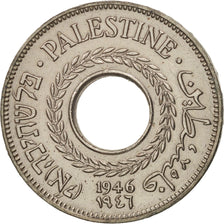 Palestine, 5 Mils, 1946, EF(40-45), Copper-nickel, KM:3