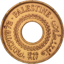 Palestine, 5 Mils, 1942, EF(40-45), Bronze, KM:3a