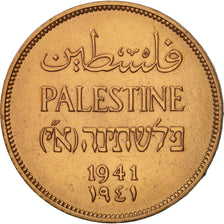 Palestine, 2 Mils, 1941, EF(40-45), Bronze, KM:2
