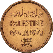 Palestine, Mil, 1935, EF(40-45), Bronze, KM:1