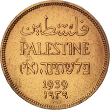 Palestina, Mil, 1939, BB, Bronzo, KM:1