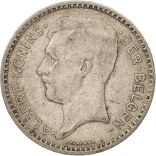 Belgium, 20 Francs, 20 Frank, 1933, EF(40-45), Silver, KM:104.1