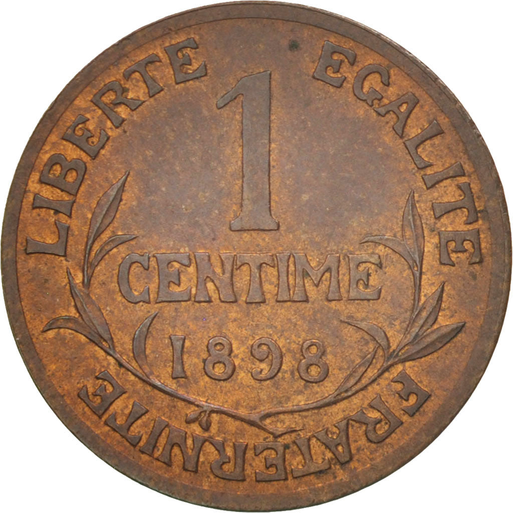 Coin, France, Dupuis, Centime, 1898, Paris, AU(50-53), Bronze, KM:840