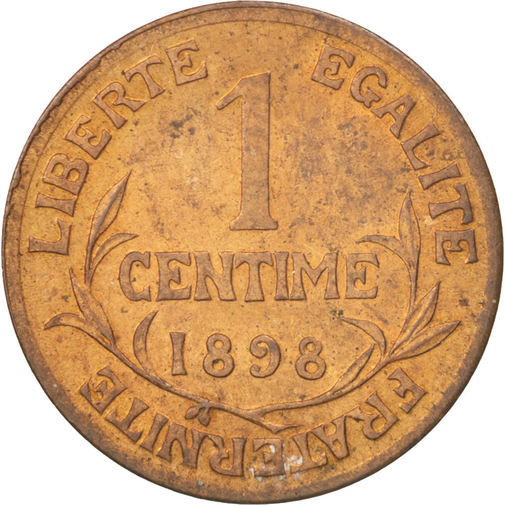 Coin, France, Dupuis, Centime, 1898, Paris, AU(55-58), Bronze, KM:840