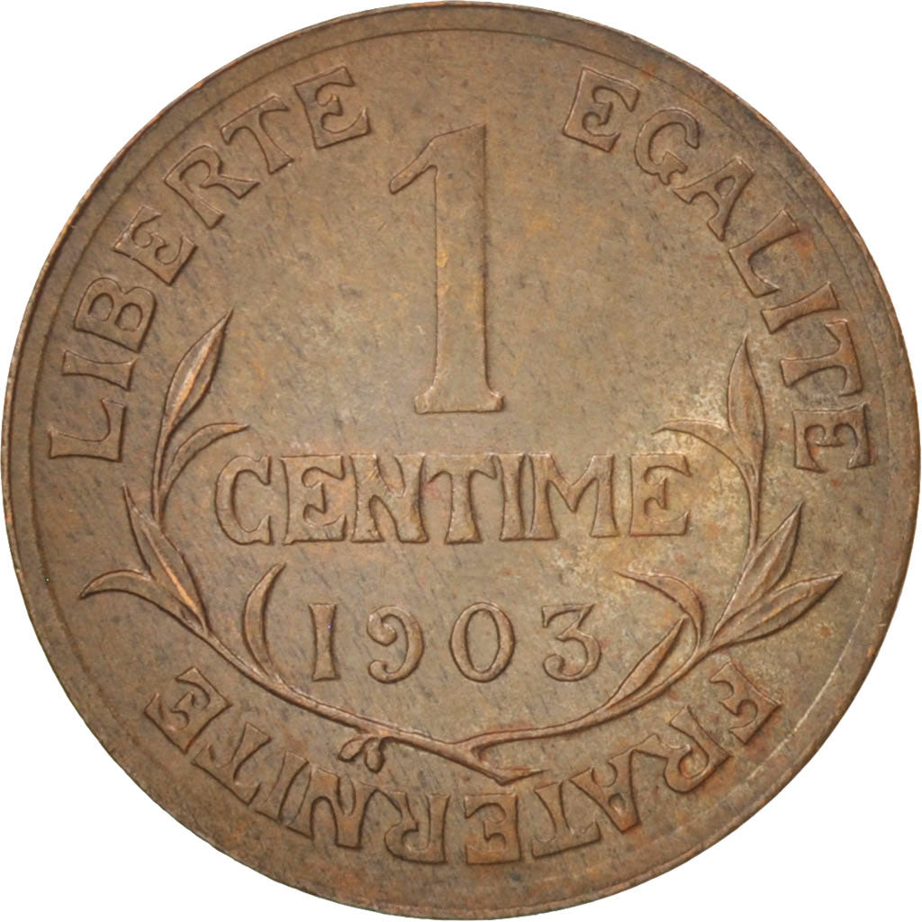 Coin, France, Dupuis, Centime, 1903, Paris, AU(50-53), Bronze, KM:840