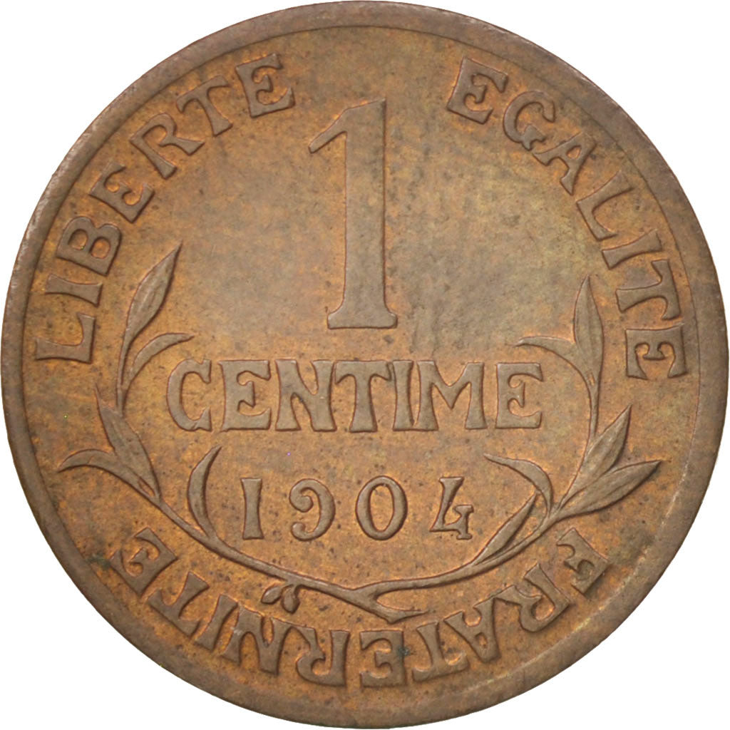 Coin, France, Dupuis, Centime, 1904, Paris, AU(50-53), Bronze, KM:840