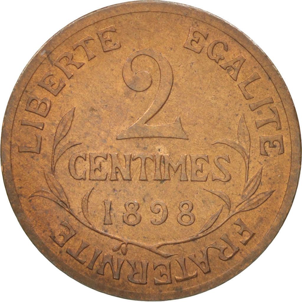Monnaie, France, Dupuis, 2 Centimes, 1898, Paris, SUP, Bronze, KM:841