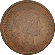 Frankreich, Dupuis, 2 Centimes, 1902, Paris, VZ, Bronze, KM:841, Gadoury:107