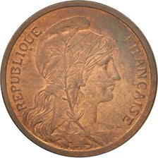 Frankreich, Dupuis, 2 Centimes, 1904, Paris, VZ+, Bronze, KM:841, Gadoury:107