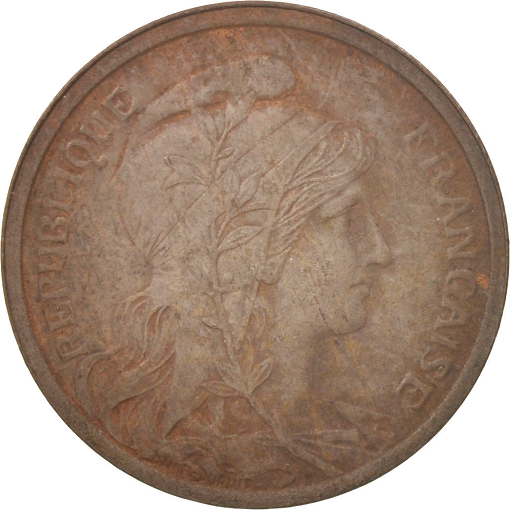 Coin, France, Dupuis, 2 Centimes, 1911, Paris, EF(40-45), Bronze, KM:841
