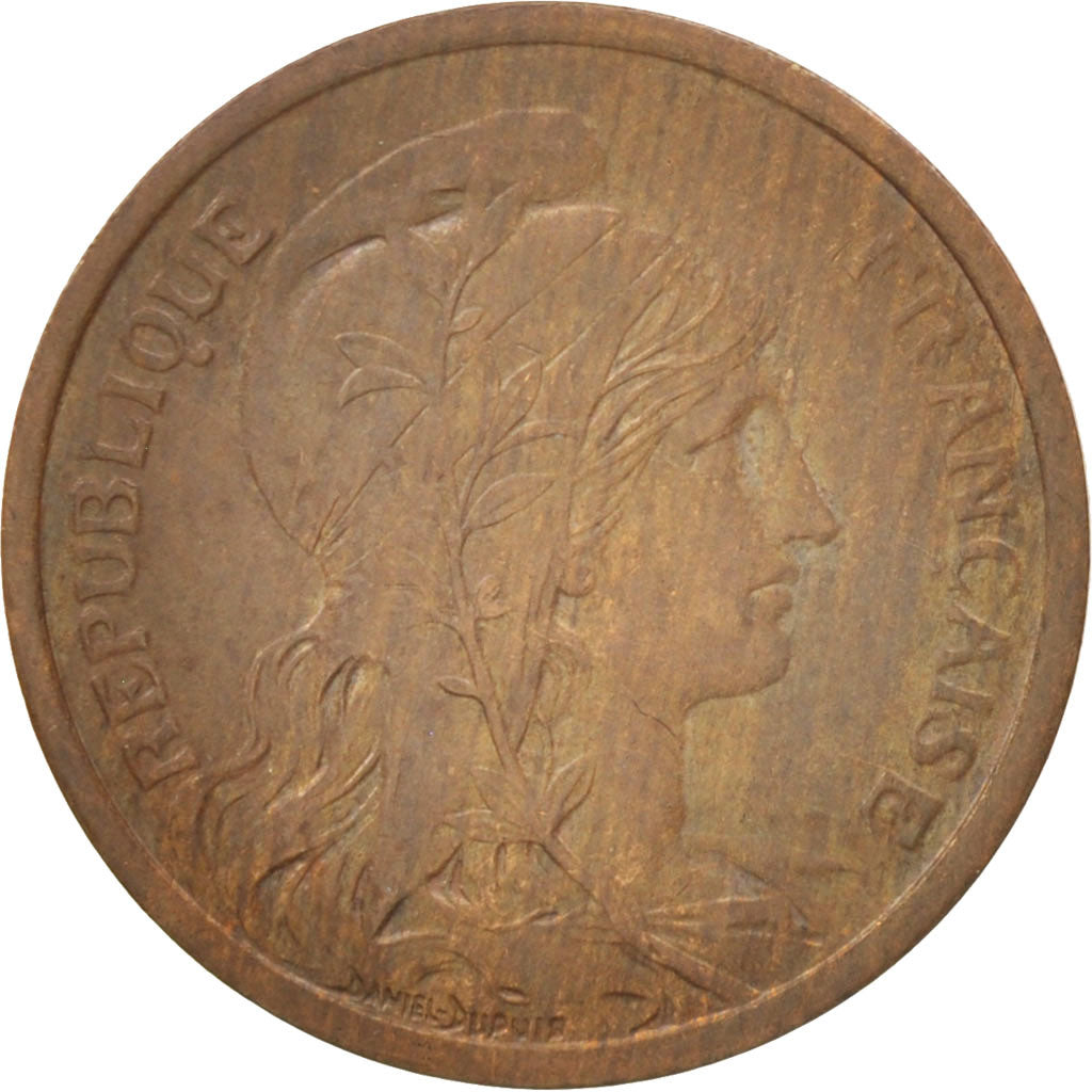 Coin, France, Dupuis, 2 Centimes, 1916, Paris, AU(50-53), Bronze, KM:841