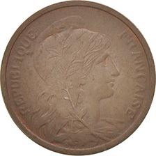 France, Dupuis, 2 Centimes, 1919, Paris, EF(40-45), Bronze, KM:841, Gadoury:107