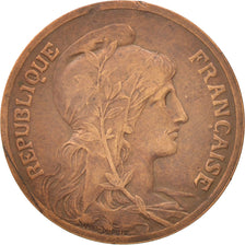 France, Dupuis, 5 Centimes, 1898, Paris, EF(40-45), Bronze, KM:842, Gadoury:165