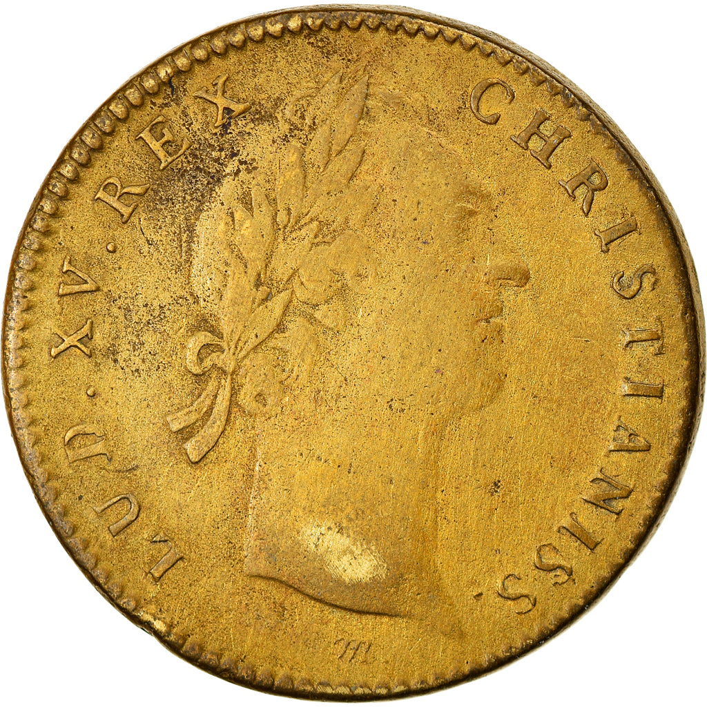 France, Token, Royal, Louis XV, États d'Artois, VF(20-25), Brass
